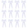 12Pcs Christmas Velvet Bows Rustic Vintage Velvet Ribbon Bows for DIY Crafts Gift Wrapping Tree Garland Wreath Xmas Decoration
