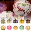 5pcs 30cm Printed Flower Round Paper Lantern Wedding Birthday Party Decorations Chinese Japanese Festival Paper Lantern Supplies
