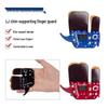 LJ Metal Chin Rest & Finger Guard for Outdoor Archery Recurve Bow Competition