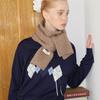 Luxury Knitted Cashmere Scarf Women Winter Warm Shawls Wraps Hijab Blanket Ladies Preppy Neckerchief Bufanda Pashmina Echarpe