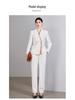 Premium Pink Women's Suit Set: Two-Piece Pants and Skirt for Spring, Autumn, and Winter - Professional Attire