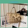 Fashionable New Style Street Trend Pu Material Dumpling Bag Shoulder Bag Black Color