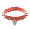 Goth Punk Nieten Nieten Choker Halsband Für Frauen Steampunk Katzenkopf Halskette Emo Halsband Cosplay Chocker Gothic Accessoires
