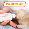 Cat Bottles For Kittens 50ml Kitten Feeder Baby Dog Milk Bottle Water Feeder With Cleaning Brush For Outdoor Travel Camping