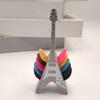 10-Slot Guitar Pick Holder Guitar Shape Plastic Guitar Pick Organizer Space-Saving For Electric, Acoustic, Classical Guitars