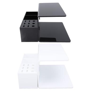 Suporte de prateleira para travesseiro de extensão de cílios Suporte de travesseiro de acrílico para cílios Organizador de travesseiro para enxerto de cílios f