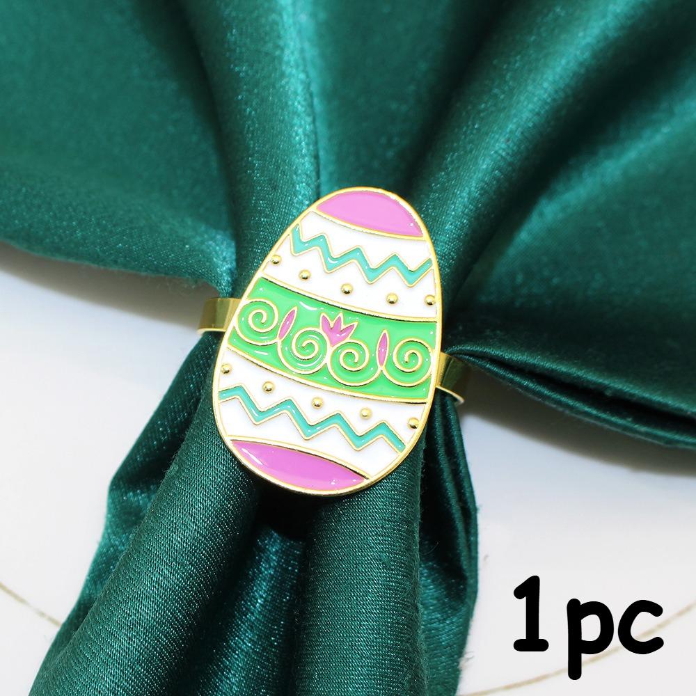 

2/1 шт. Кольцо для салфеток Яйцо кролика , Пасхальная пряжка для салфеток, Пасхальное яйцо для салфеток, Пасхальное декоративное кольцо для салфеток, Товары для украшения вечеринки