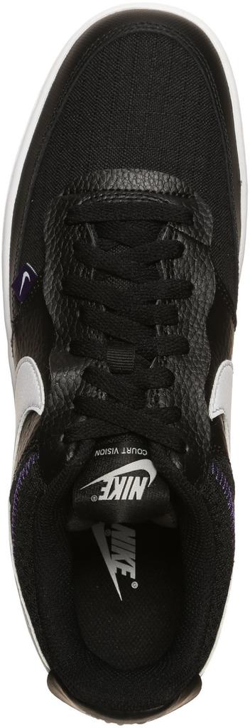 Sneakers Nike Court Vision Low Black/white/photon Dust/purple