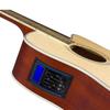 1Set LCD 5Band Acoustic Guitar Preamp EQ Equalizer Piezo Pickup Tuner Amplifier