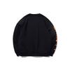 Li Ning Fleece Lined Casual Crew Neck Sweatshirt Men Sweatshirt Black AWDP932-32