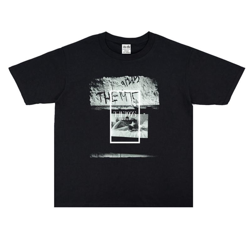 2025 Rock The 1975 Band Printed T-shirt Short Sleeve Men and Women Pure Cotton Hip Hop High-quality Luxury Brand Selling Popular