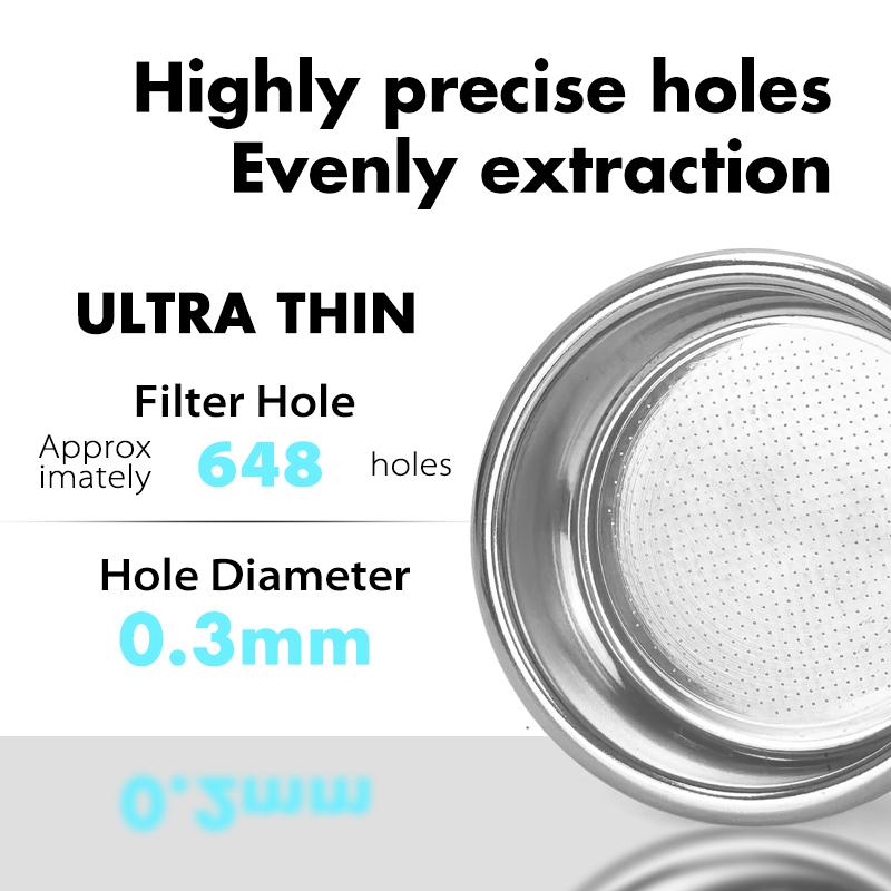 54mm Coffee Bottomless Portafilter Naked For Breville Sage 870 878 879 Filter Basket Espresso Machine Accessories Barista Tools