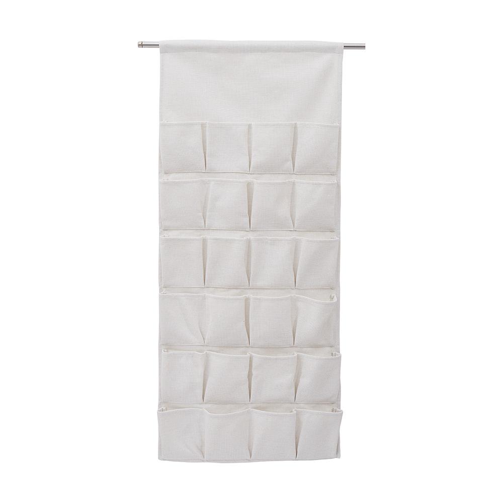 Pockets Christmas Advent Calendar Practical Decorative Household Organizer Portable Hanging Storage Bag for Dorm Living Party