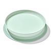 OXO Tot Simple Plate with Suction Cup, Opal, Non-Slip, Children's Dinnerware, 61163400