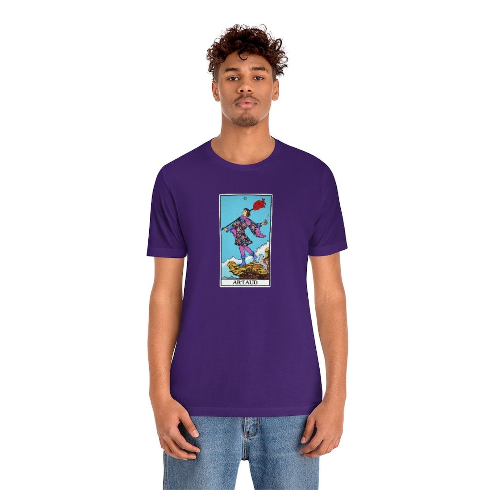 Artaud Fool Tarot Philosophy T-shirt 3XL