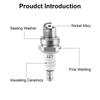 10Pcs L7T Spark Plug For Briggs Stratton Engine Motor Trimmer Lawn Mower Chainsaw Spare Parts