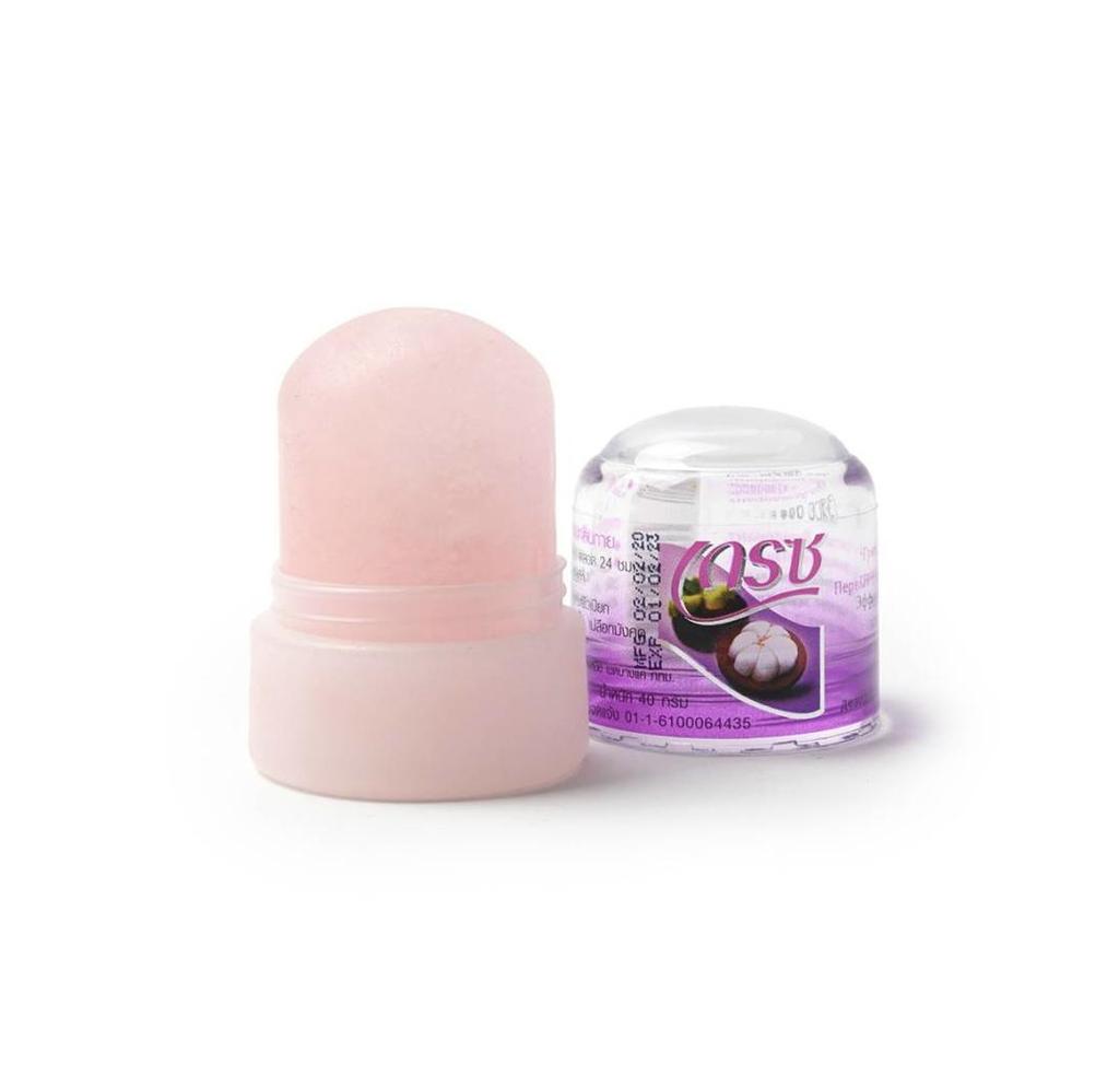 Novolife Deodorante tailandese cristalli minerali Grace Mangosteen Pink 70 g