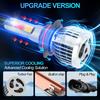 9005 9006 Cooling System 30000LM Car LED Headlight Bult in Driver High Quality 3570 CSP Chips LED Bulbs