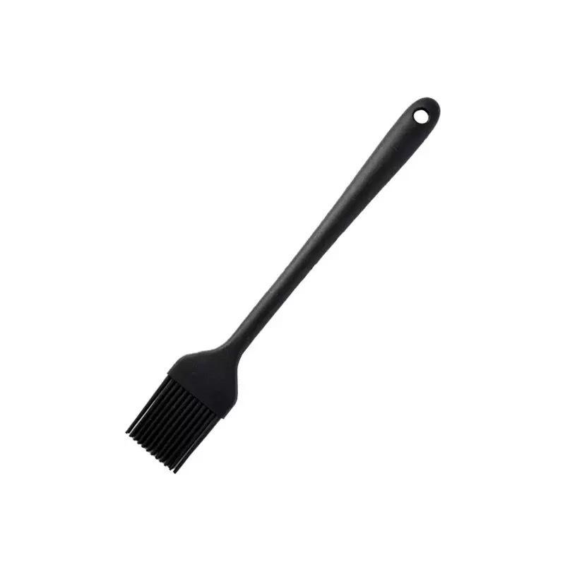 

One-piece all-inclusive silicone kitchenware 10-piece set Storage bucket Cooking shovel Home kitchen Cooking baking tools (Red,28g oil brush) червоний