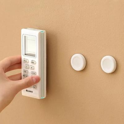 Lot de 1 à 6 crochets magnétiques puissants pour fixation murale, support de rangement magnétique anti-perte pour télécommande, réfrigérateur, autocollant, organisateur de maison