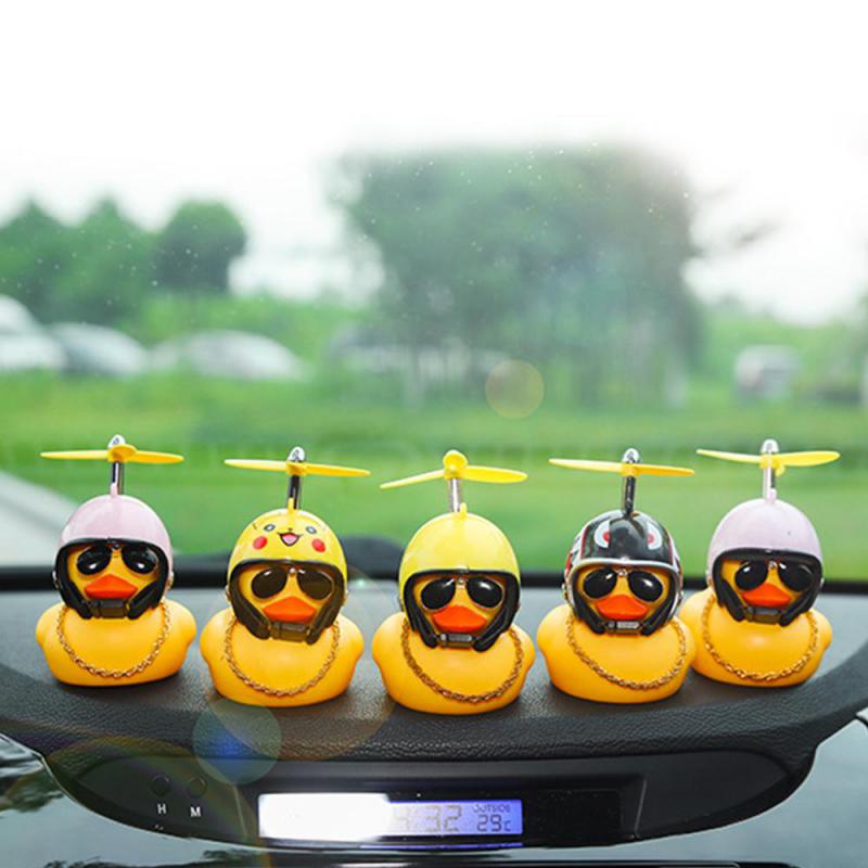 Duck Car Ornament Eye-catching Safe And Stylish Fun Top Choice Creative Rising Trend Cool Car Decoration Car Interior Decoration