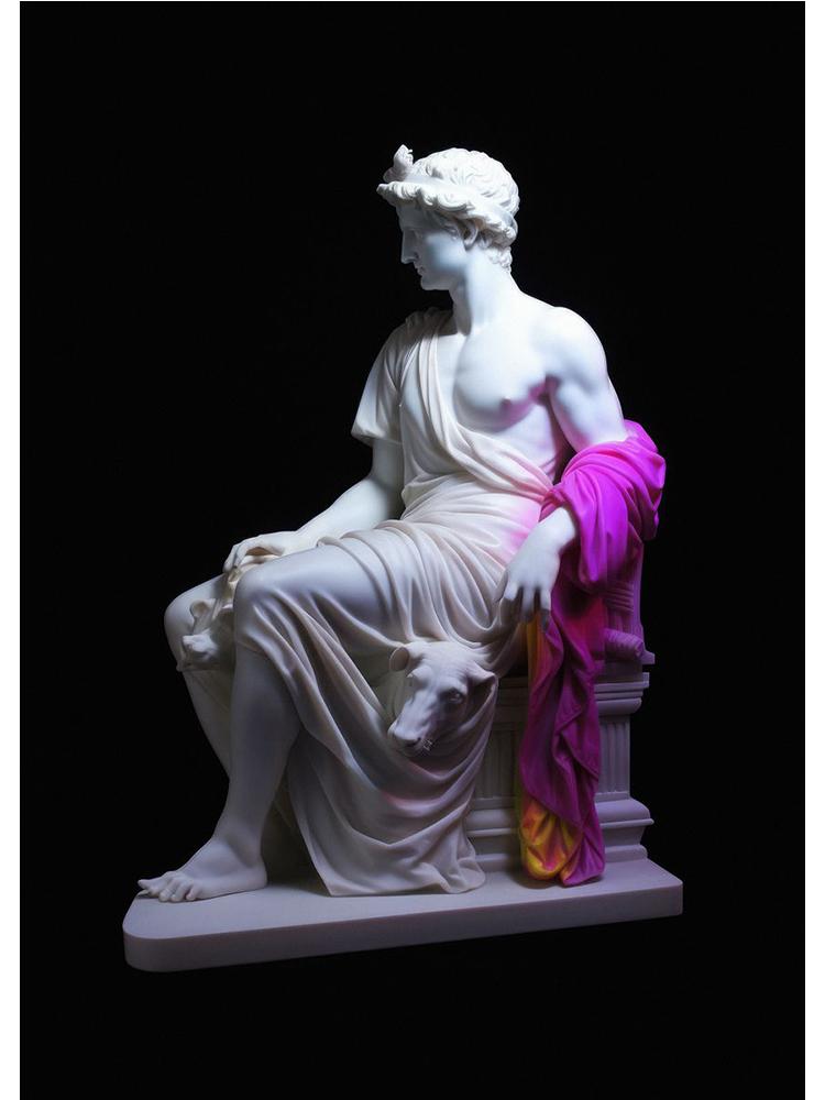Vintage Apollo Marble David Popolo Poster Canvas Painting Abstract Statue Wall Art For Modern Living Room Home Decor Cuadros