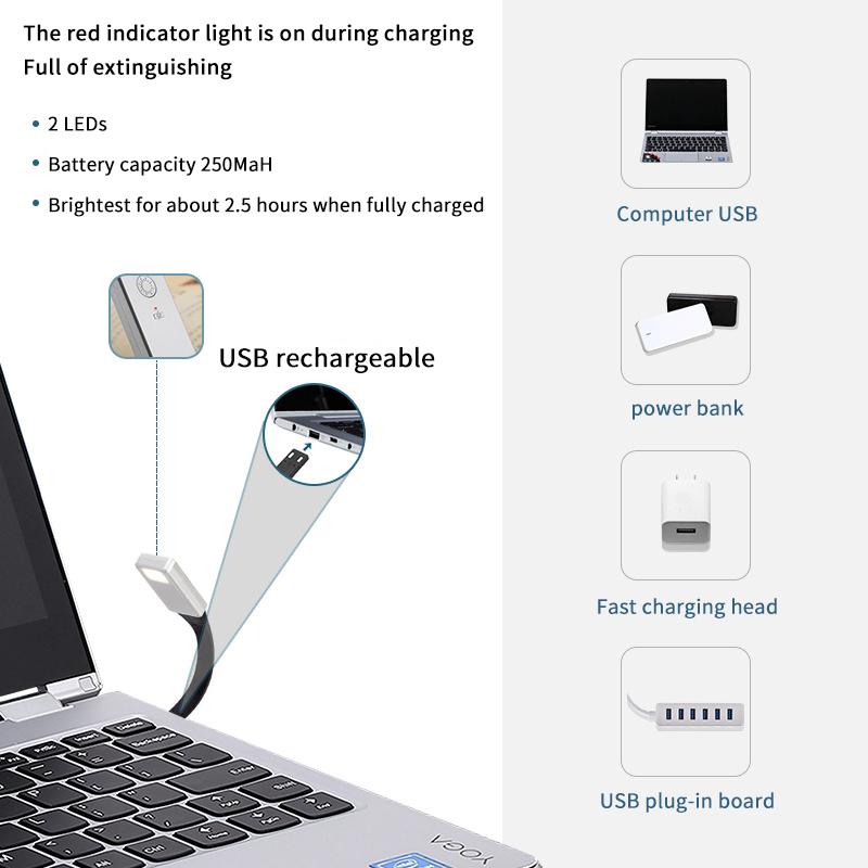 For Xteink X4 E-Book Reader Fill Light Xteink X4 Reading Light Night Reading Supplementary Light Night Reader Accessories