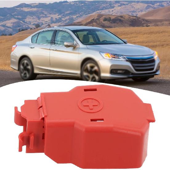 1pcs Car Positive Battery Terminal Cover Fit For Honda Fit For Accord 2010-17 32418-R40-003 Auto Battery Positive Protection Cover
