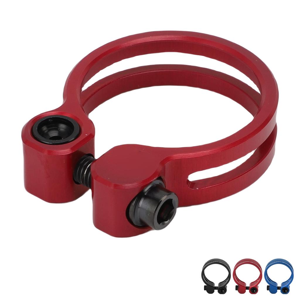 31,8 mm Fahrradsattelklemme Aluminiumlegierung Hohl Sattelrohrklemme für Mountainbike Rennrad