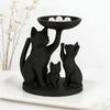 Black Cat Jewelry Tray, Desktop Jewelry Storage Tray, Decorative Items For Home Desktop Decoration & Storage Makeup Storage