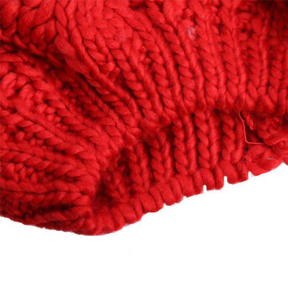 2023 New Fashion Winter Women Beret Warm Knitted Baggy Beanie Hat Pretty Comfortable Plain Caps Multicolor Elasticity Ski Cap