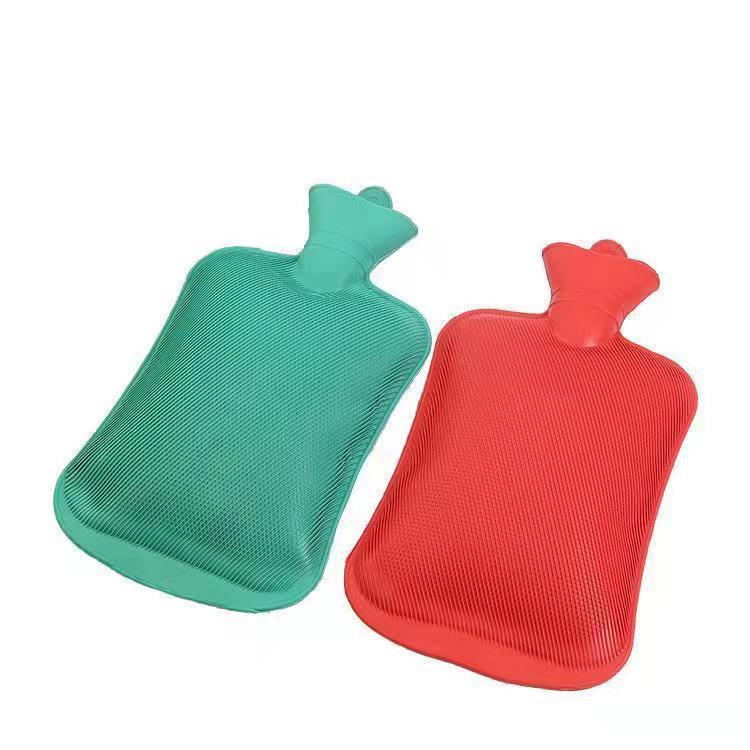 Odorless Explosion-Proof Rubber Hot Water Bottle - Large, Thick, Warm Abdomen & Hand Warmer for Women