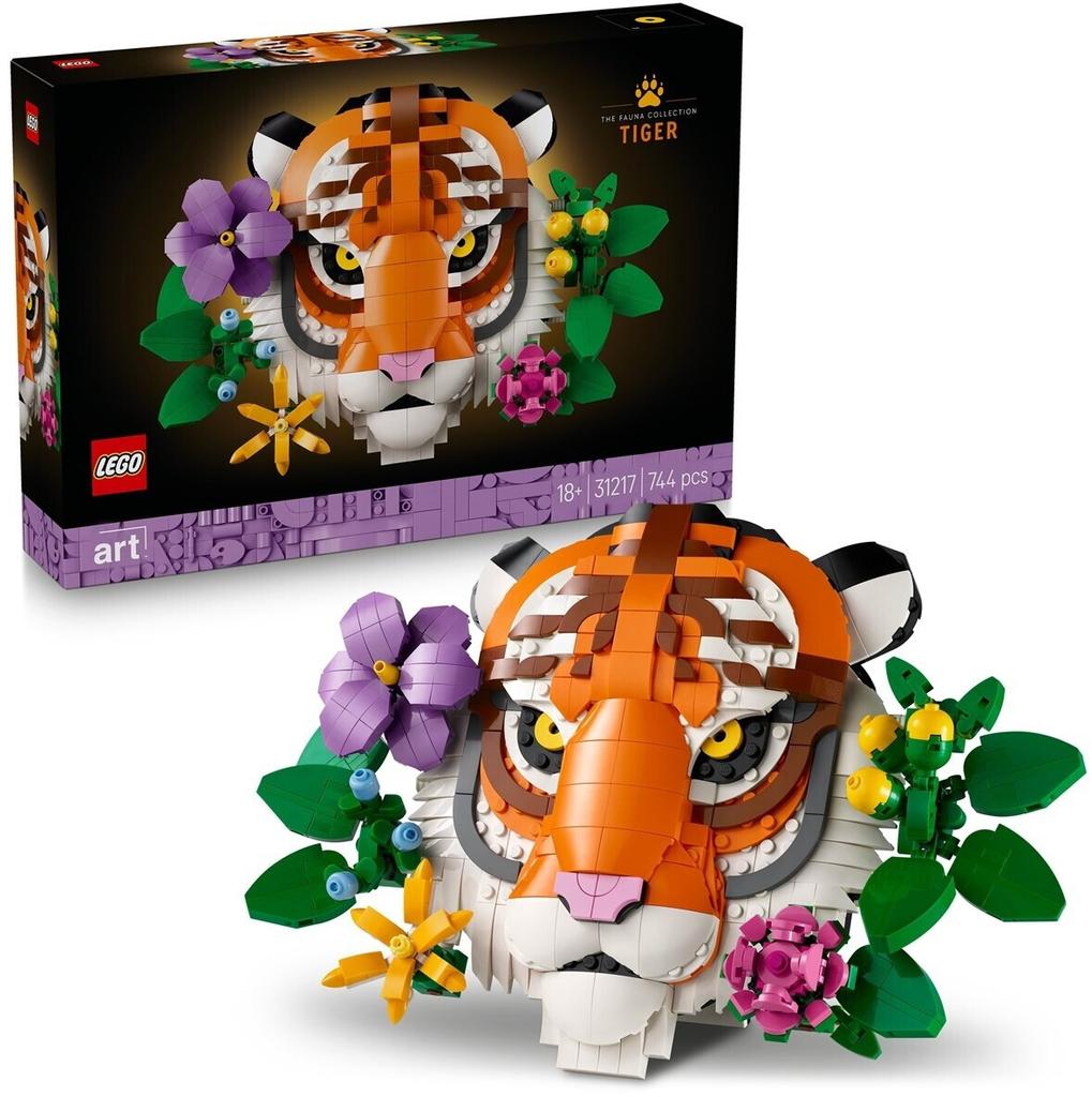 LEGO конструктор рация Art Fauna Collection – Тигр (31217)