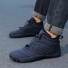 New Couples Outdoor Leisure High Top Cotton Shoes Non-slip Snow Boots for Men Women Winter Plush Warm Casual Sports Shoes