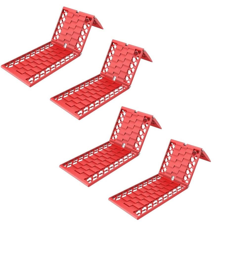 Best Answer Car Emergency Snow Emergency Escape Recovery Car Stuck Heavy Snow Set of 4 Steps, Helper, Ladder, Ladder, Foldable, Supplies, Anti-Slip,