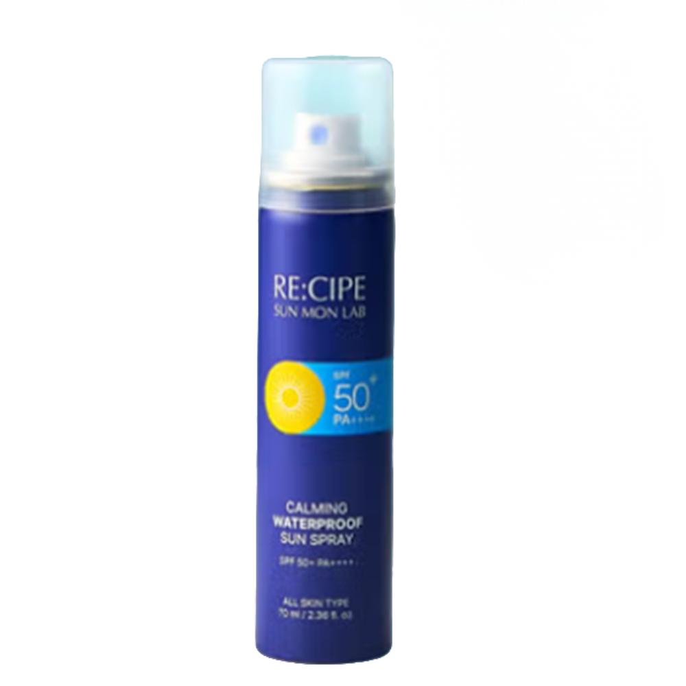 recipe sunmonlab Calming Waterproof Sun Spray 70ml