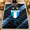 Flannel BlanketMalmö FF Warm Soft Throw Blanket for Indoor Sofa Bed Living Room Use