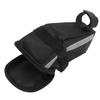 Fahrrad Satteltasche Erweiterbar Heck Sitz Tasche Wasserabweisend Klettverschluss Befestigung für Mountain Road Bikes