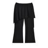 Spring 2026 One-Shoulder T-Shirt & Irregular Micro-Flare Pants Set