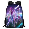 Neue Kpop Hexenjägerin Mädchengruppe Schultasche High-Definition-Druck Lässiger grenzüberschreitender leichter Rucksack
