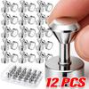 Metal Strong Magnets Neodymium Magnetic Pushpins Whiteboard Fridge Thumbtack Durable Power Magnet Push Pins for Offi School