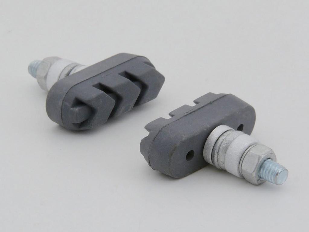 Sagisaka Brake Shoe for Bicycle with Angle Adjustment Thin Gray