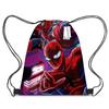 Spider-Man Cartoon Drawstring Backpack Student Casual Bundle Bag Printed Storage Bag