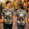 Unisex Adult Youth Halloween Baseball Top for Costume Party