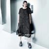 XITAO Print Patchwork Gauze Female Dress ZMY1239