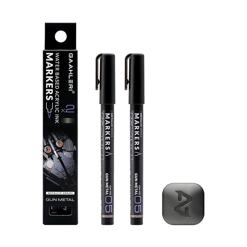 

Gaahleri marker GM-MS05 gunmetal 2 pieces