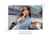 2026 Women's Summer Elegant Waist-Cinched Denim-Look Shirt Dress, Korean Style Mid-Length Skirt