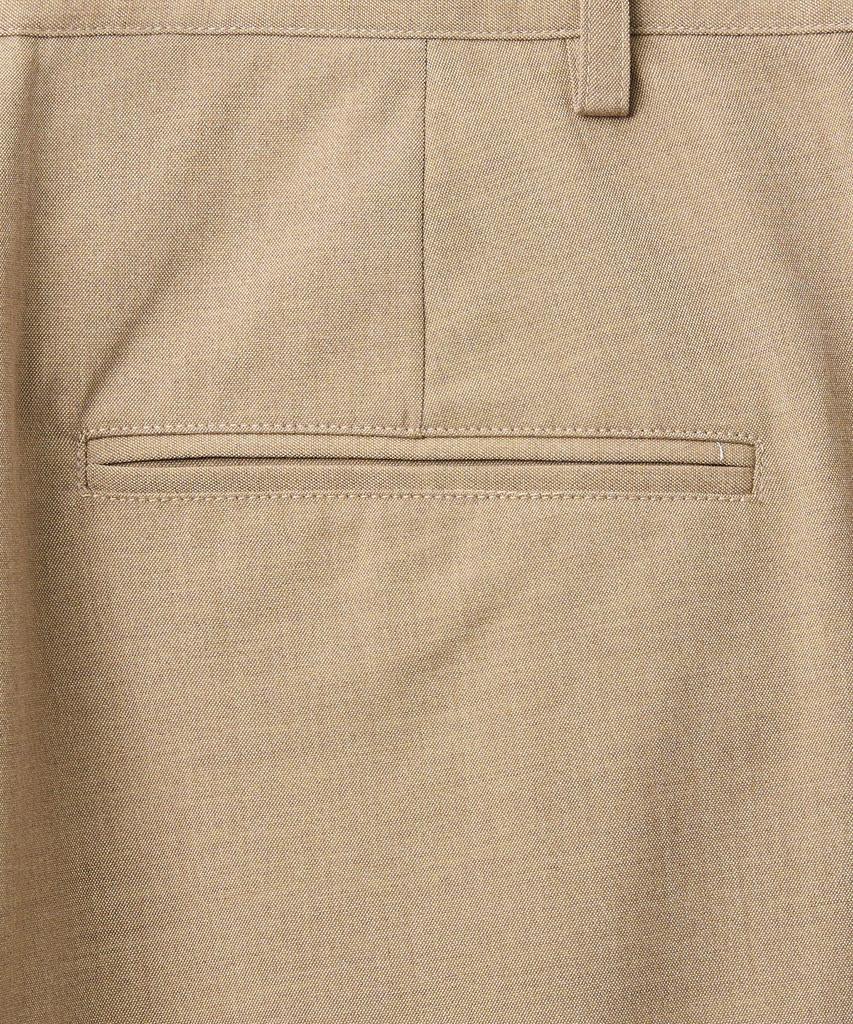 LXT Double-Pleat Wide Balloon Slacks [Beige]