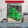 Kenworth Diamond Painting Round Diamond Mosaic Rhinestones Diamond Embroidery Craft Kit Wall Decor Without Frame