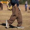 JEEP Men's Loose Fit Straight-Leg Casual Pants